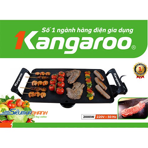 Bếp nướng điện không khói Kangaroo KG198