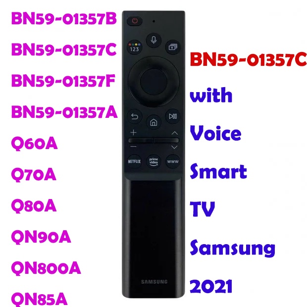 Điều Khiển Từ Xa Thông Minh Bằng Giọng Nói Samsung 2021 QLED 4K 8K Smart TV Q60A70A80A90An8000A99 / 357C 2021 QLED 4K 8K / 60A70A / 5 / 80A / 5A / 5