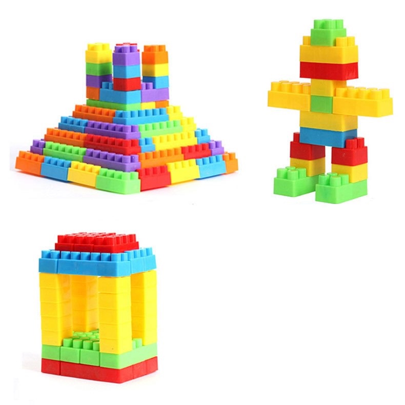 Đồ chơi Lego ráp hình tự do 💖  💖 Xếp hình tự do,nhựa nguyên sinh,màu sắc đẹp,bé vừa chơi vừa học.