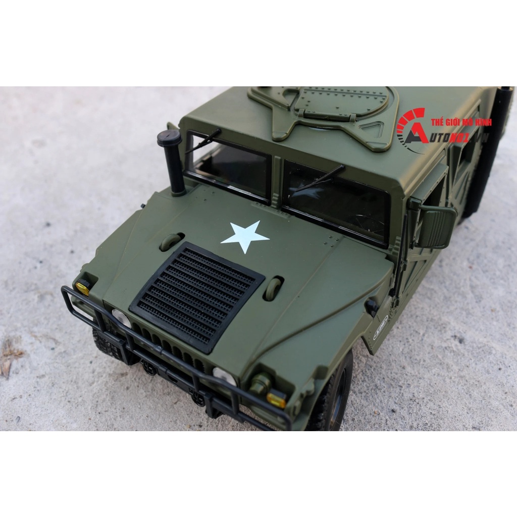 MÔ HÌNH XE BỌC THÉP QUÂN SỰ HUMMER HUMVEE 1:18 KAIDIWEI 1469