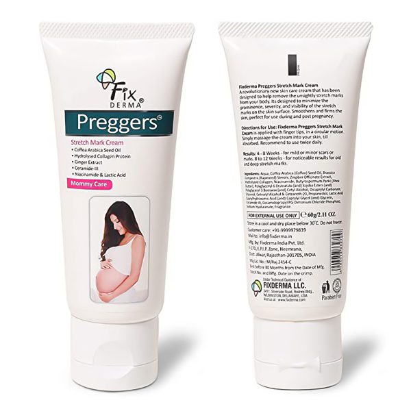 Kem chống rạn da dành cho Bà Bầu Fixderma Preggers Stretch Mark Cream 60g