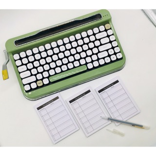 Sổ xé Lịch tuần/ To do list/ Từ vựng