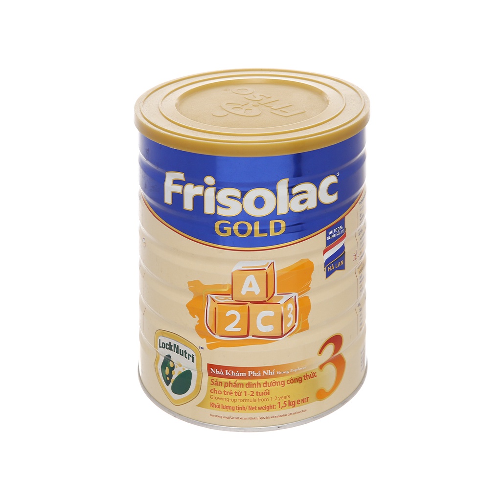 SỮA Bột FRISO GOLD 3 - 1.5KG dành cho trẻ từ 1 – 3 tuổi.