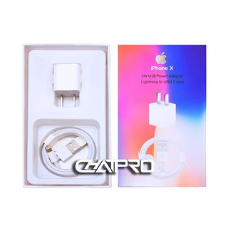 Bộ Sạc IPhone X Chính Hãng (Sạc Nhanh Cho Các Dòng Iphone 5 Trở Lên)