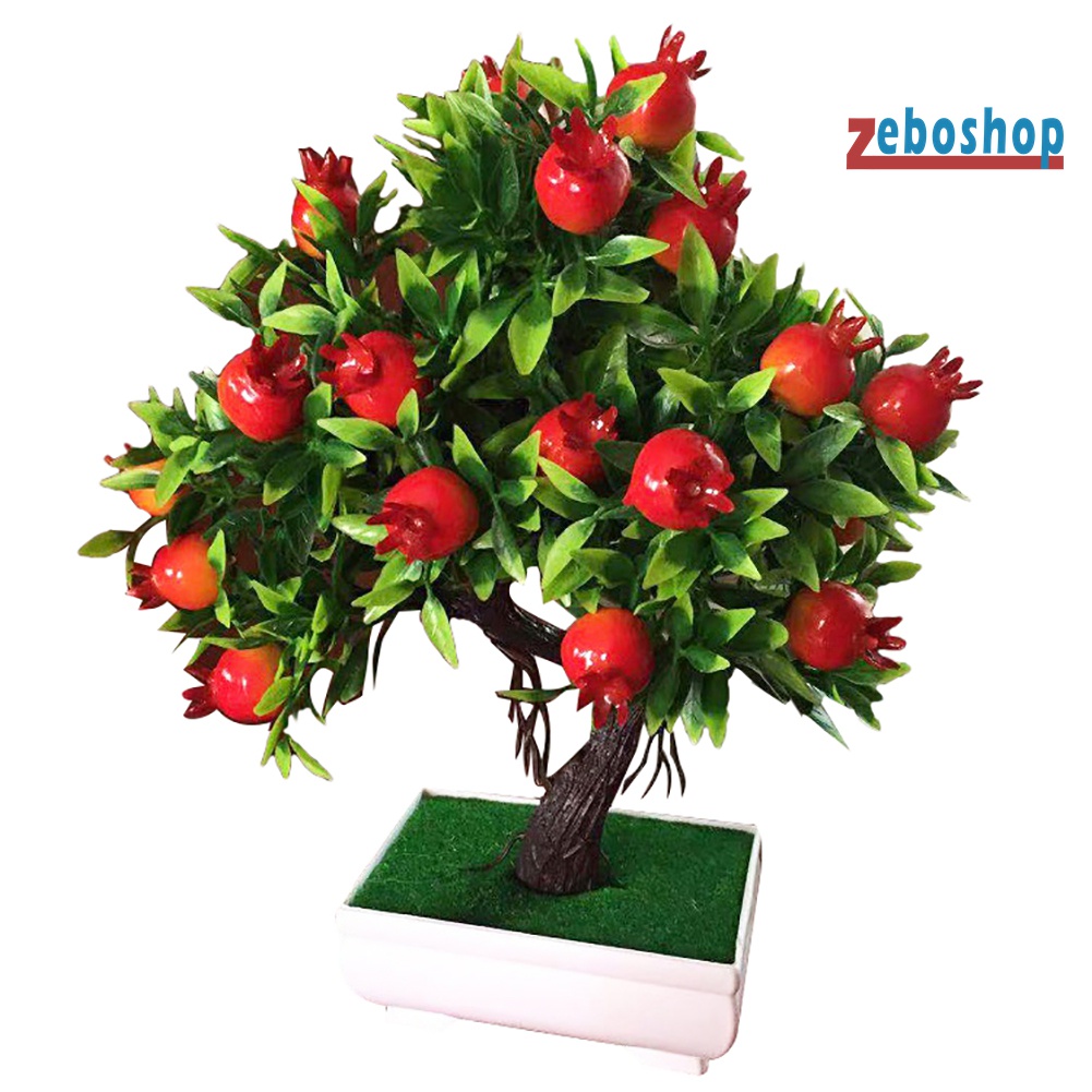 1 Chậu Cây Bonsai Nhân Tạo Trang Trí Sân Khấu / Tiệc Cưới