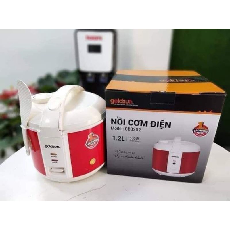 NỒI CƠM ĐIỆN Goldsun 1,2 lít và happy time 1,8 lít