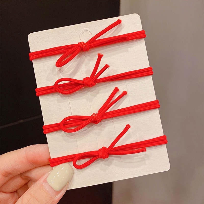 Dây buộc tóc cao su mặt hình hổ năm mới 2022