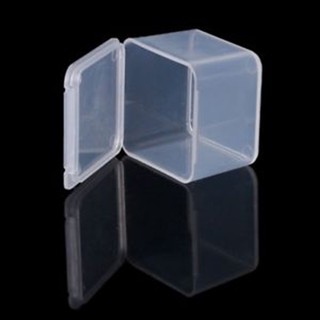 Containers Square Clear Jewelry Plastic Boxes Storage