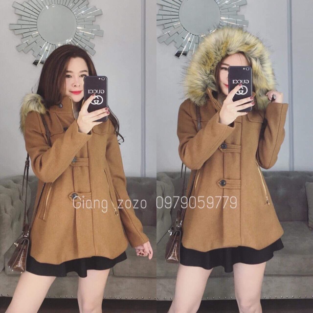 Dạ mũ lông siêu chất
