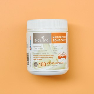 Lọ viên uống Bio Island Milk Calcium Bone care 150 viên