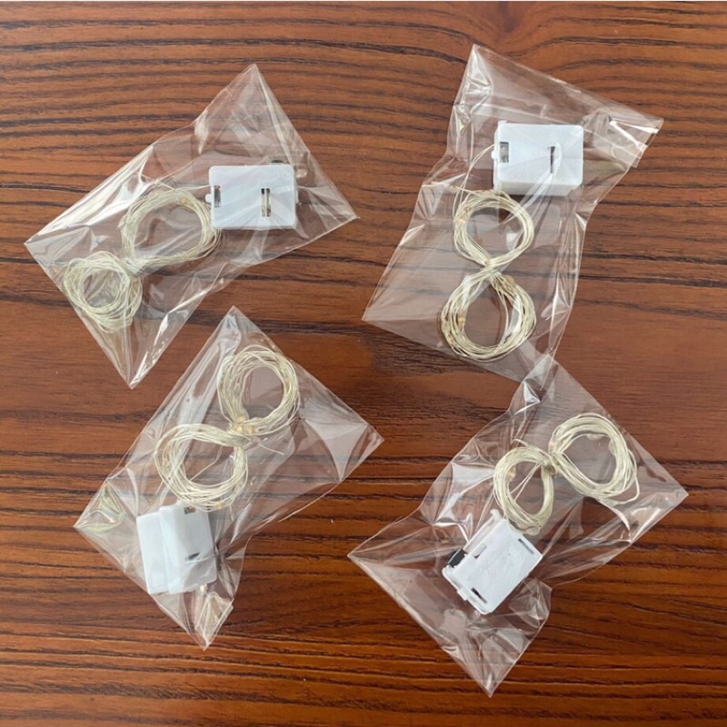 Dây đèn led trang trí fairylight có sẵn pin, 3 chế độ nháy