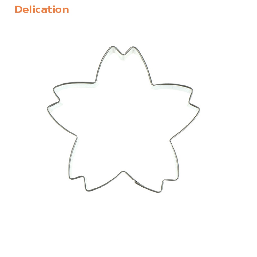 Khuôn Cắt Bánh Quy Hình Hoa Anh Đào Bằng Thép Không Gỉ