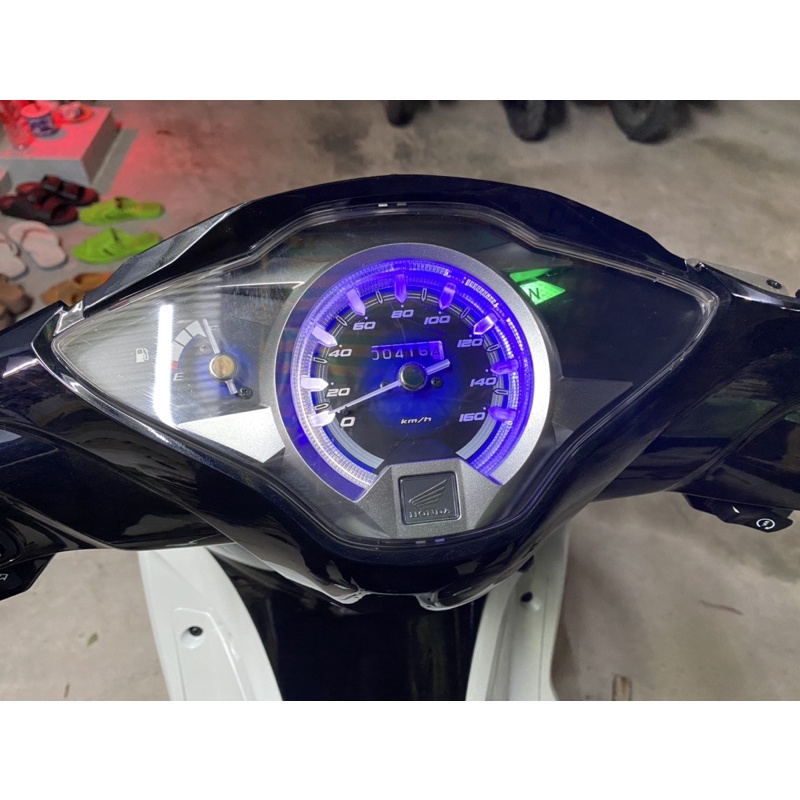 Đèn led DEMI T10 ⚡ HÀNG CAO CẤP ⚡ đèn gắn xe máy ánh sáng trắng và xanh băng