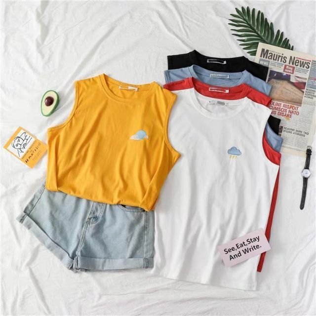 ÁO GYM TANK TOP UNISEX NAM NỮ THỜI TIẾT, ÁO BA LỖ