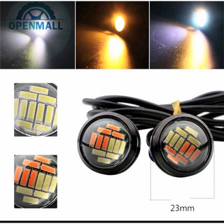 CỰC CHẤT VỚI BỘ 2 ĐÈN LED XIN NHAN TRANG TRÍ XE MÁY VÀ ÔTÔ 2IN1 KIỂU MẮT CÚ CỰC CHẤT