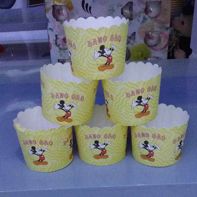 Cupcake cứng to dây 50 chiếc