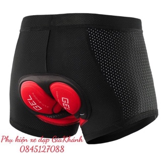 QUẦN MẶC TRONG XE ĐẠP BỈM đỏ cao cấp