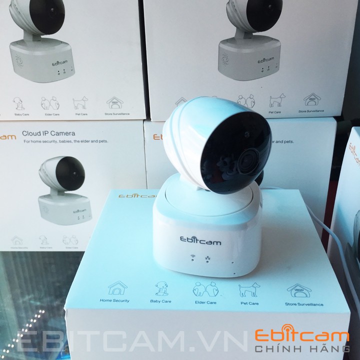 Camera Ebit E2 Độ Phân Giải Chuẩn HD 720P Công Nghệ Ngược Sáng Mới Nhất (1.0MP)