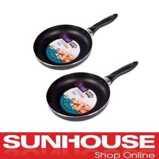 COMBO BỘ CHẢO 2 CÁI CHỐNG DÍNHN SUNHOUSE 20CM VÀ 24CM GIẢM 45K