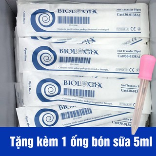Free ship Combo 200 Ống hút sữa cho bé Biologix tiệt trùng