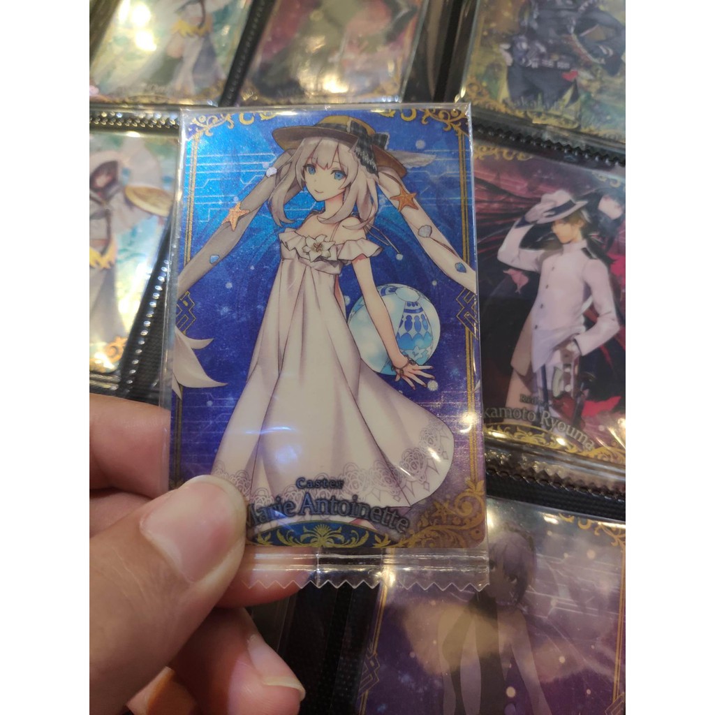 Thẻ bài sưu tầm bánh xốp Fate Grand Order FGO Marie antoinette - Tặng bọc bài nhựa bảo quản
