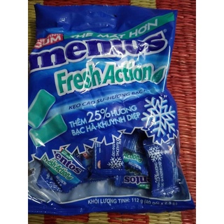 Kẹo cao su Mentos túi 40 gói nhỏ 2 viên