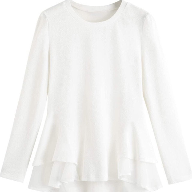 THANH LÝ: áo peplum dài tay SHEIN
