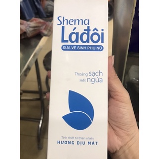 SỮA VỆ SINH PHỤ NỮ SHEMA LÁ ĐÔI HƯƠNG DỊU MÁT 100ML