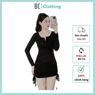 Áo len gân dài tay basic thu đông BC Clothing CD024