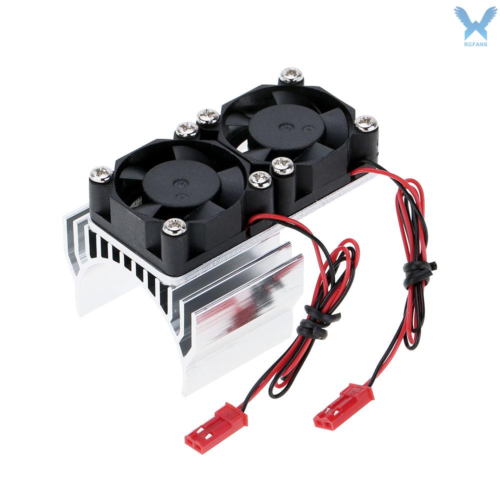 Động Cơ Tản Nhiệt Rs 7019 Kèm Hai Quạt Làm Mát Cho Xe Hơi Điều Khiển Từ Xa Hsp Rc 540 / 550 3650 Motor