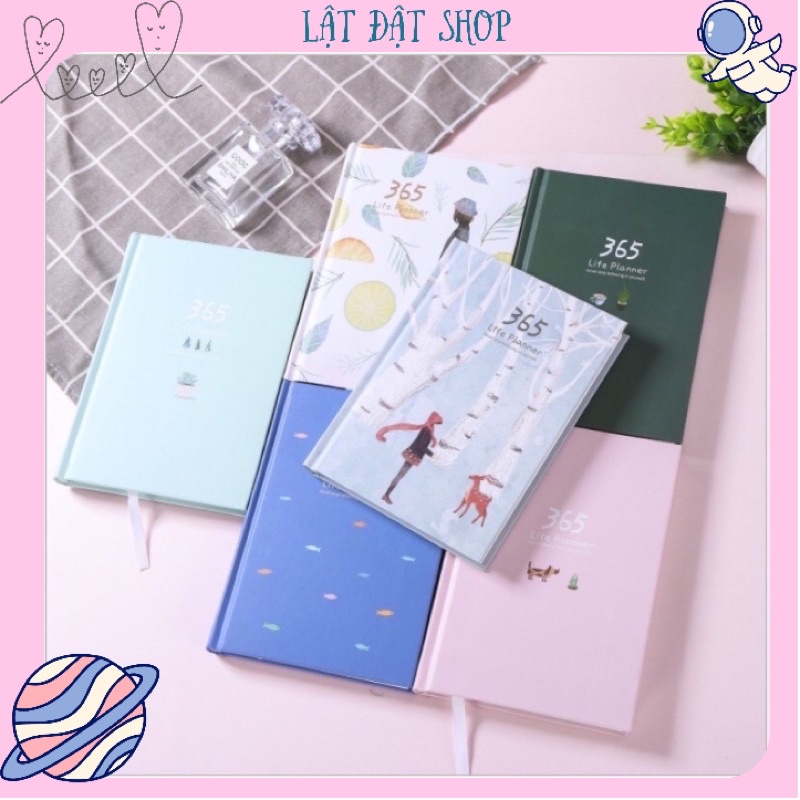 Sổ tay nhật ký, lên kế hoạch 365 life planner  Sổ tay kế hoạch