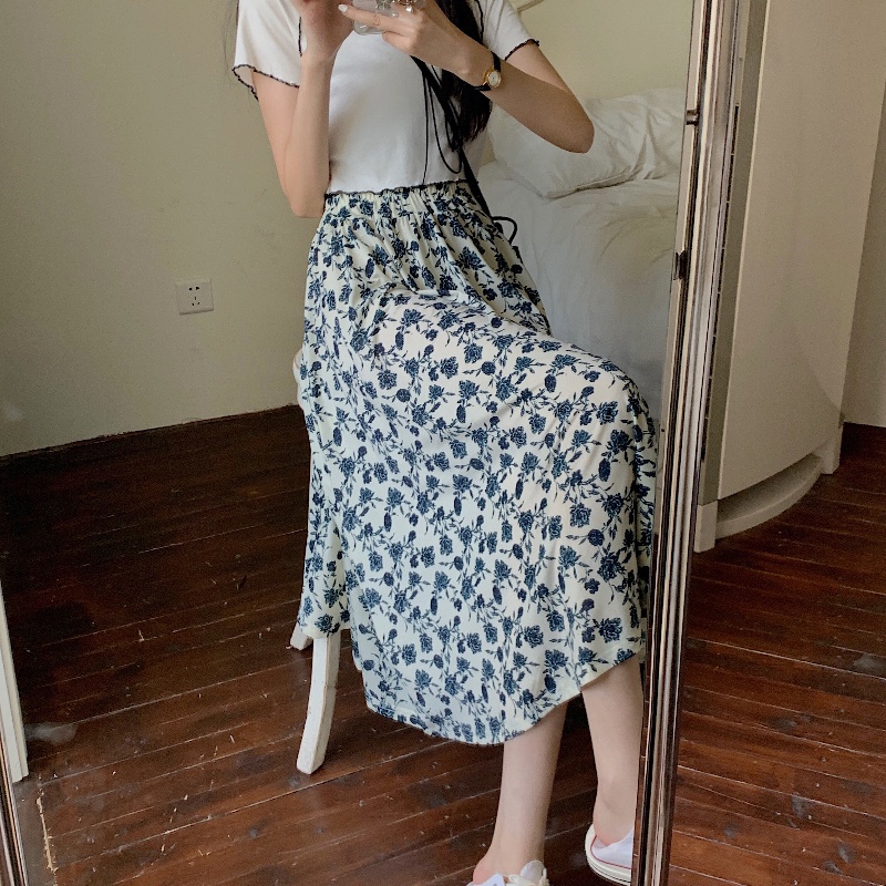 NRVP Chân váy maxi thiết kế mới chất lượng cao thời trang dành cho nữ