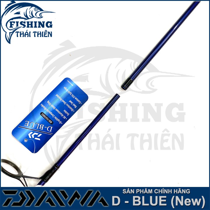 Cần câu cá Daiwa D-Blue Cần 2 khúc máy đứng 2m1, 2m4, 2m7, 3m0