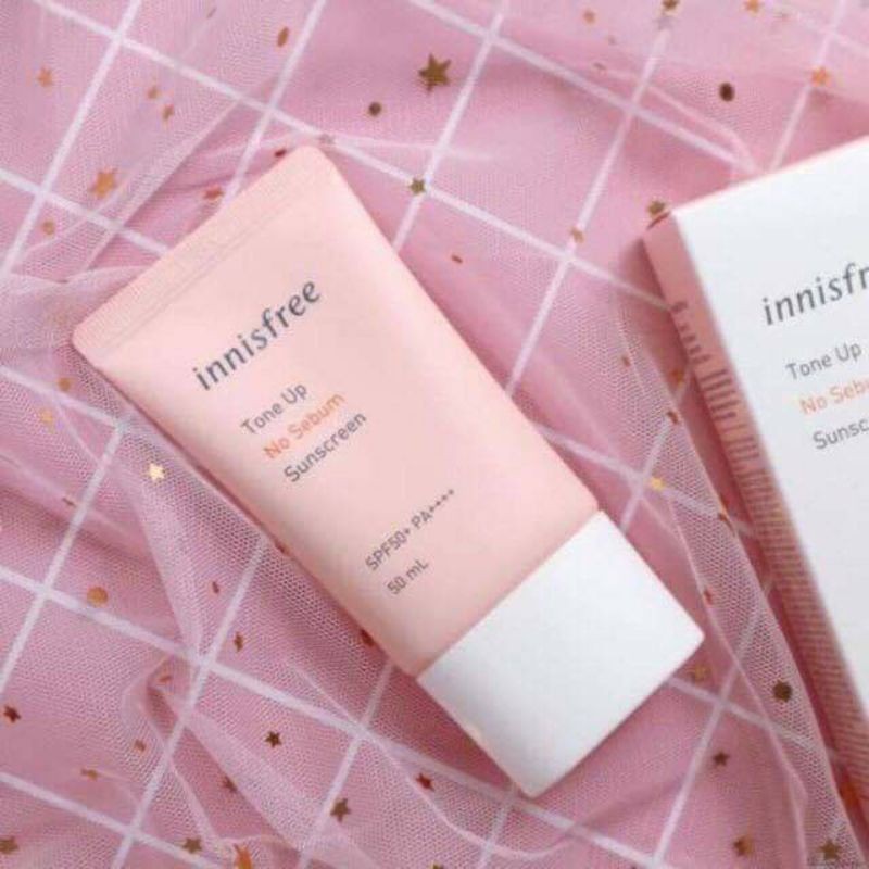 Kem Chống Nắng Nâng Tone da Innisfree Tone up