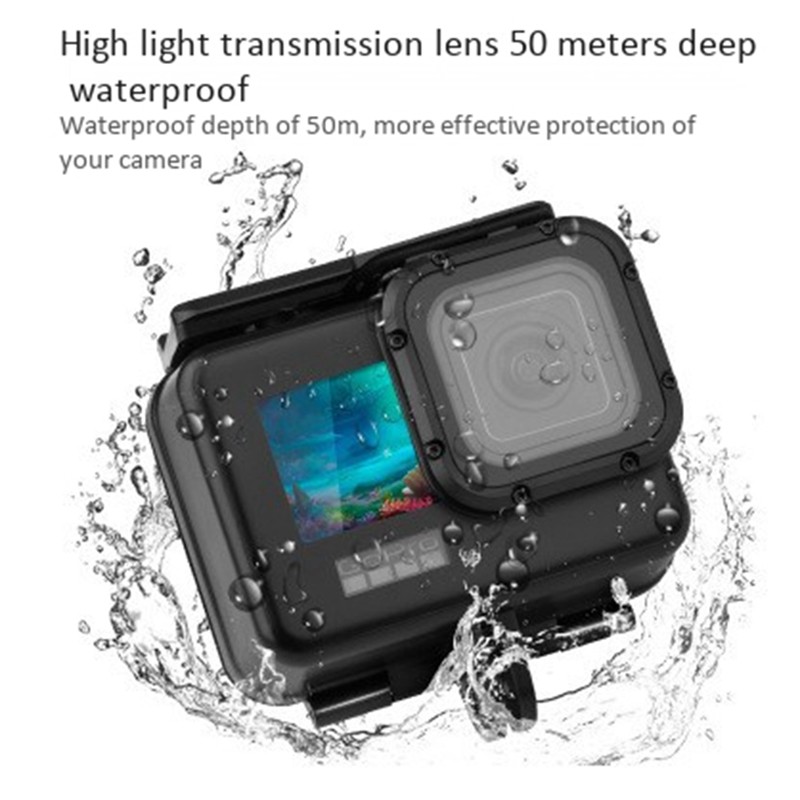 Ốp Lưng Chống Nước 50m Cho Gopro Hero 9, Gopro 9