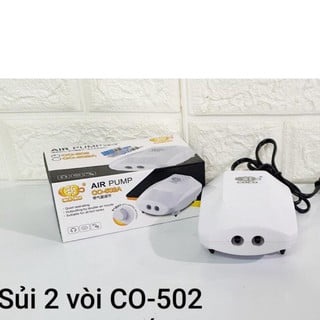 Sủi oxy 2 vòi siêu êm co-502