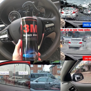 Phủ Nano Kính 3M Chống Bám Nước