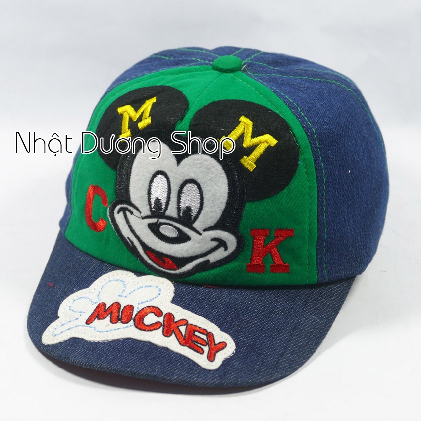 [ Hình thật ]Nón nhí cho trẻ em TỪ 1đến 3 tuổi - chất liểu vải Jeans &amp; nhung cao cấp tạo cảm giác êm ái cho bé