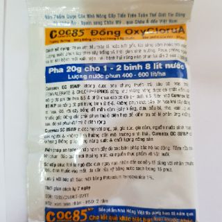 Thuốc trừ bệnh Coc 85 WP (gói 20g)