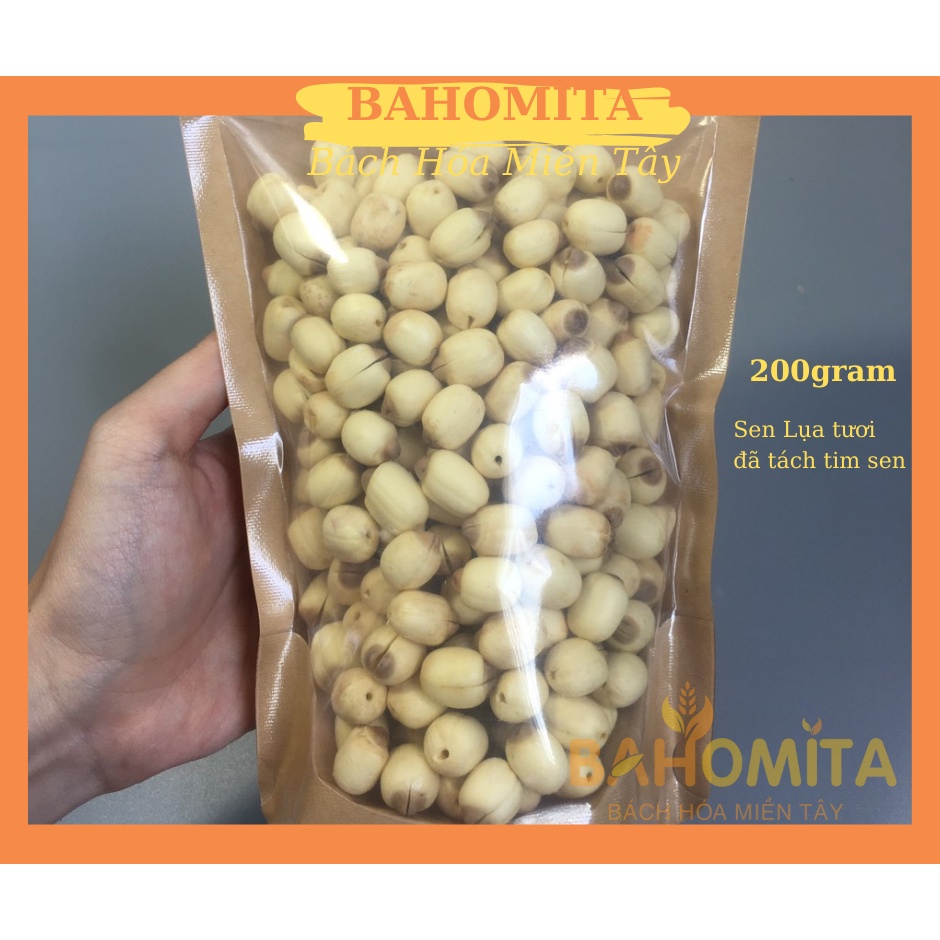 Hạt Sen Tươi Đồng Tháp 100% (đã tách tim sen)