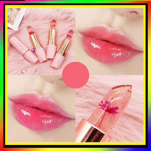 Son Thạch Ướp  Hoa ⚡️𝐅𝐑𝐄𝐄 𝐒𝐇𝐈𝐏⚡️ Son Thạch Đổi Màu Theo Nhiệt Độ | BigBuy360 - bigbuy360.vn