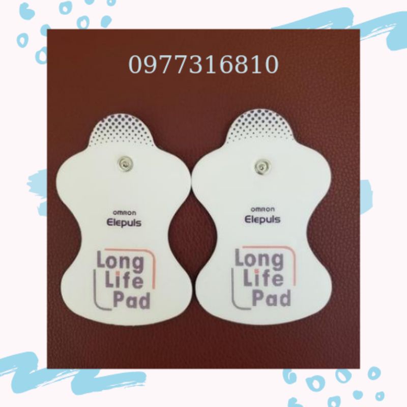 Cặp miếng dán xung dùng cho máy điện xung Omron