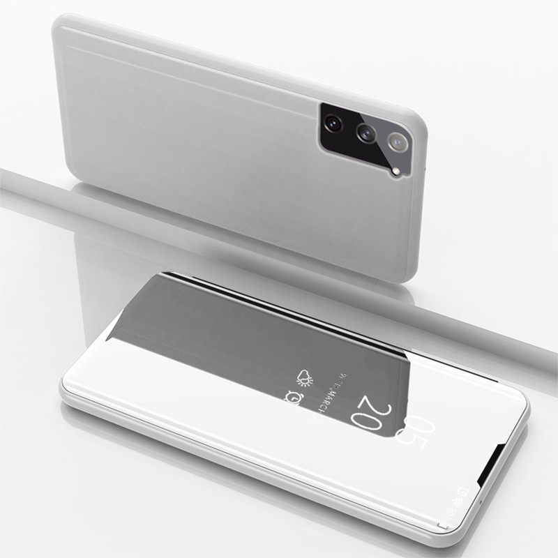 Bao da điện thoại tráng gương cho Samsung S21 S21+ S21 Ultra | BigBuy360 - bigbuy360.vn