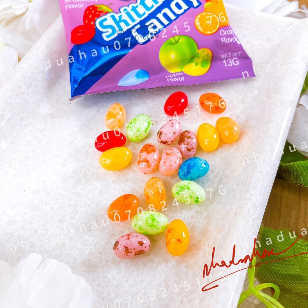 Một gói kẹo trái cây mix vị Tommy Thái Lan gói 18gam