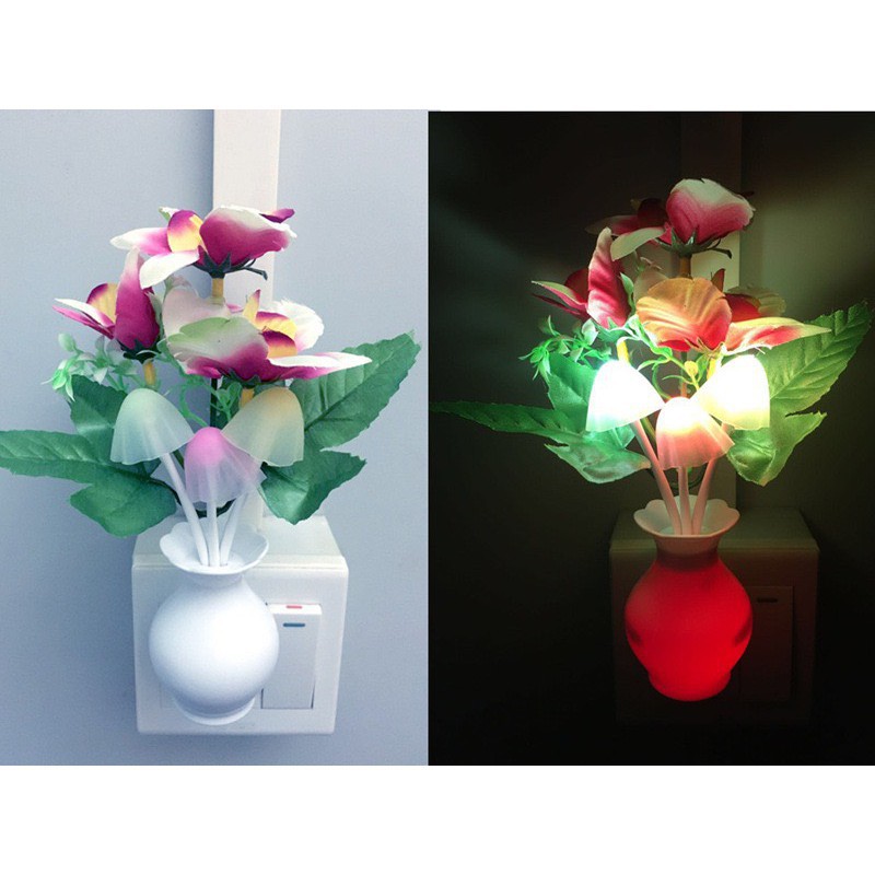 Đèn ngủ nấm cảm ứng