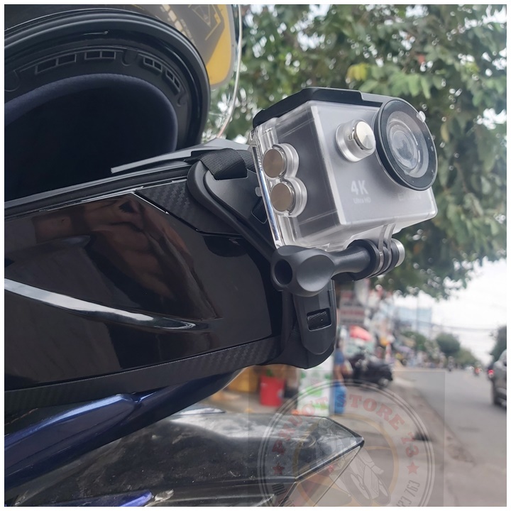 Mount Gắn Cằm Camera Hành Trình,Điện Thoại, Đai Gắn Camera Hành Trình Lên Cằm Nón Bảo Hiểm, Mount Gắn Cằm Nón Fullface.