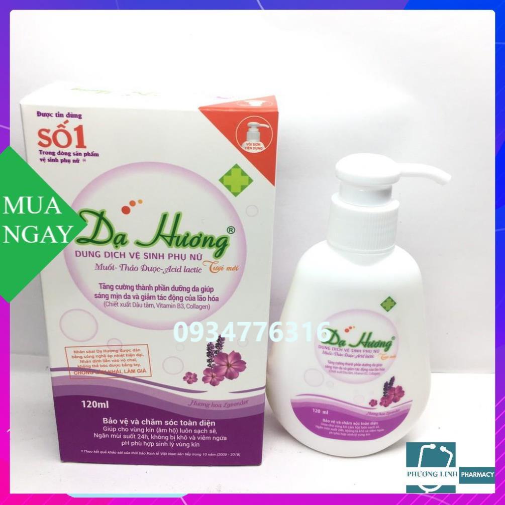 Dung dịch vệ sinh Dạ hương tím có vòi chai 120ml