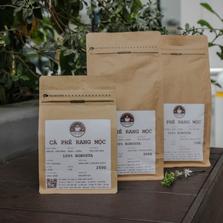 Cà Phê Rang Mộc 100% Robusta Xay Pha Phin