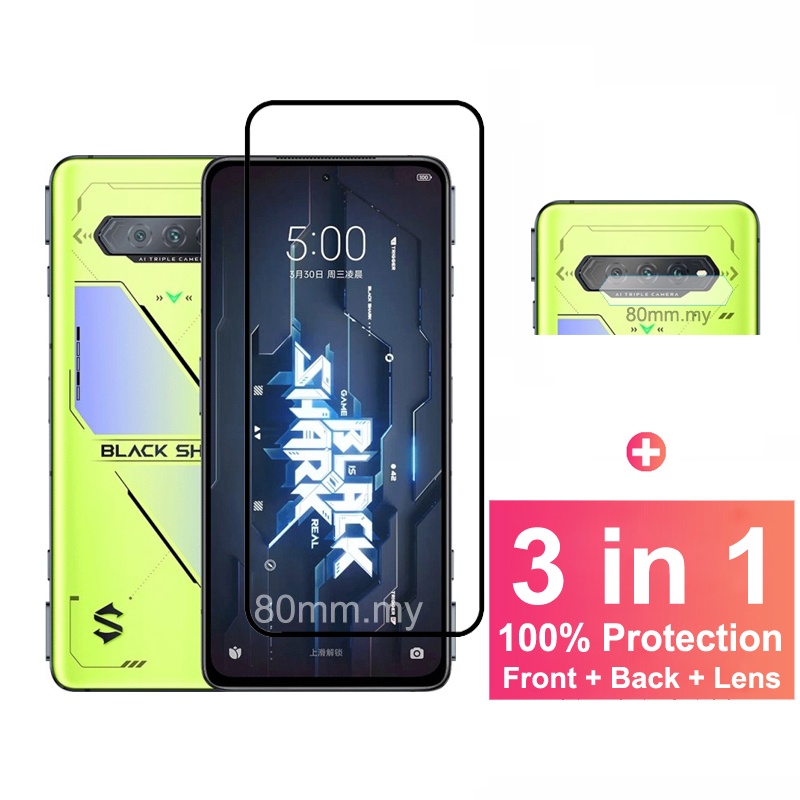 Kính Cường Lực Bảo Vệ Màn Hình Xiaomi Black Shark 5 RS 5 Pro 4 4S 3 3S 2 2S Pro POCO X4 M4 M3 Pro 5G