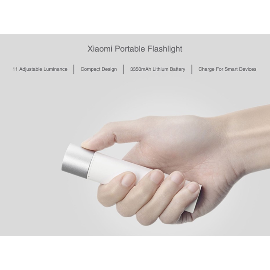 Đèn pin cầm tay Xiaomi Portable Electric Torch - Mới 100% Bảo hành 12 tháng